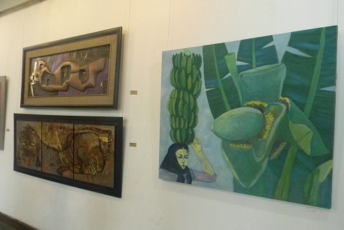 庆祝越南美术家协会成立55周年美术作品展开展